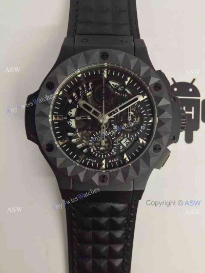 Swiss Replica Hublot Geneve Big bang Watch Black Dial